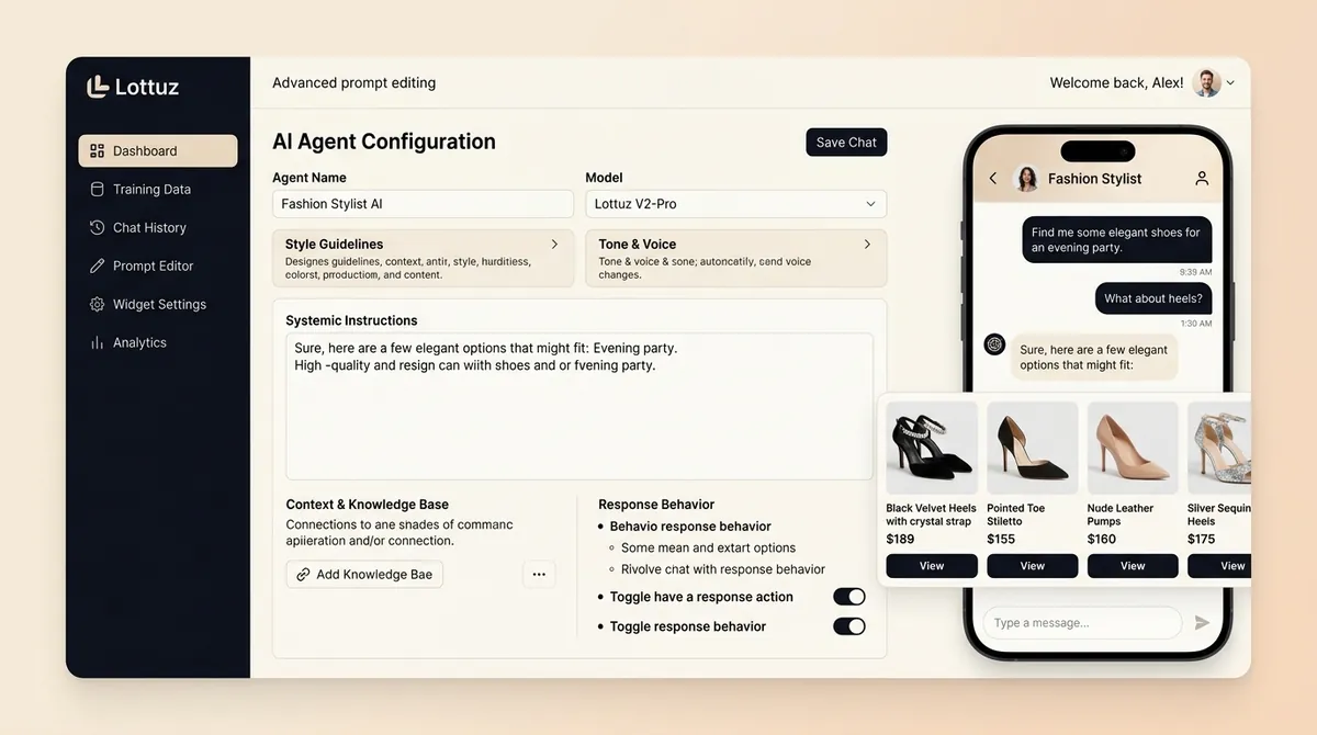 Captura del proyecto Asesora AI